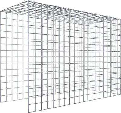 Immagine prodotto di Gabbione aggiuntivo di tipo 4 100 cm x 70 cm x 40 cm (L x H x P), maglia 5 cm x 5 cm, anello a C