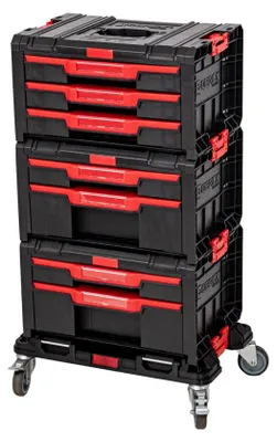 Produktbild von Toolbrothers RHINO L ECO Drawer Set 2x Drawer 2 + 1x Drawer 3 + Rollbrett