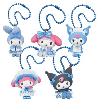Produktbild von Sanrio Twinchees Minifiguren My Melody x Kuromi Sweet Lolita 5 cm Blind Pack Display (24)
