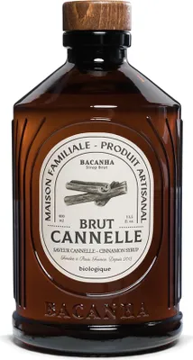 Produktbild von Bacanha Sirop Brut de Cannelle 400 ml - Zimt Sirup mit Rohrzucker