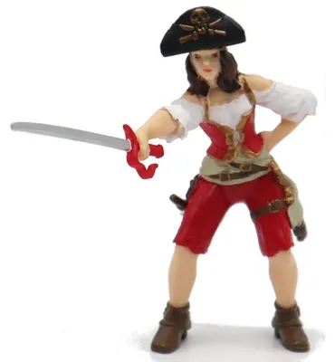 Produktbild von Papo 39466 - Rote Piratenfrau