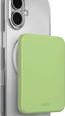 Productafbeelding van PURO Power Bank draadloos "Mini Power Mag", 4200 mAh, geschikt voor iPhone 12/13/14/15