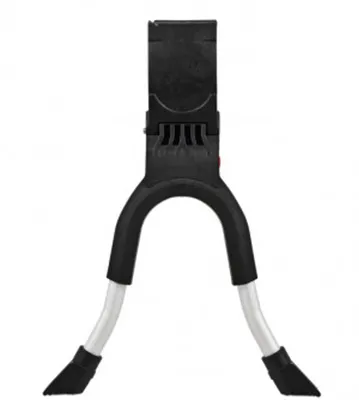 Produktbild von Zweibeinständer Überlänge Alu/ GFK Hebie 690 32 cm schwarz silber