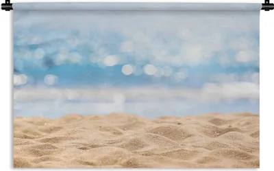 Produktbild von MuchoWow® Wandteppich Wandbehang Strand - Meer - Sand 60x40 cm Tapisserie Dekoration Wandtuch - Wanddekorationen