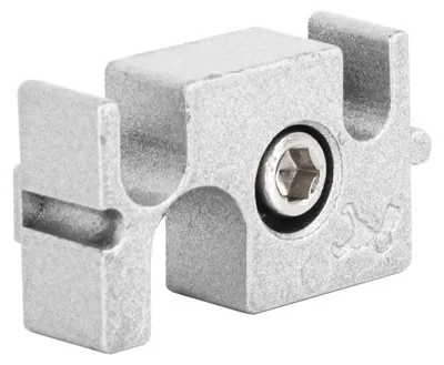 Produktbild von SCHMIDT systemprofile Halter Nut 8 Aluminium Profil-Halterung für Tragrolle
