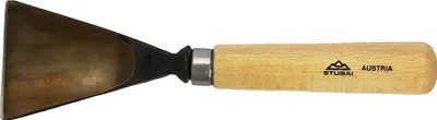 Image de STUBAI Ciseau à bois série 52 - forme 66 | Couteau suisse forme E 70 mm, avec manche en bois, pour dégrossir, entailler et sculpter en relief, pour surfaces lisses, pour travailler le bois avec précision