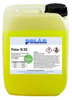 Produktbild von Polar N-MEG Glykol Frostschutzmittel, Monoethylenglykol 35% Gemisch 5 Liter