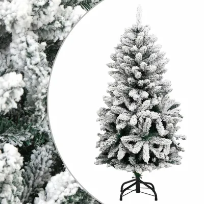 Produktbild von Künstlicher Weihnachtsbaum Klappbar Beschneit 150 cm