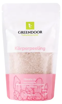 Produktbild von GREENDOOR Körperpeeling Rosa Kristallsalz Himala-Ja