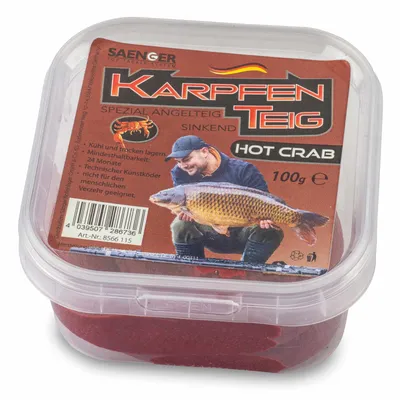 Produktbild von Saenger Karpfenteig 100g Hot Crab