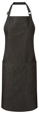 Immagine prodotto di Premier - Grembiule con pettorina, Cotonelogico, Fairtrade LT2953 (taglia unica) (nero jeans)