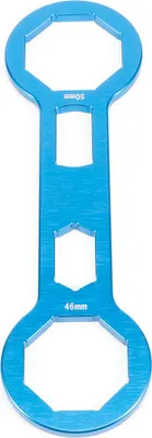 Image de 1,8 pouces/2 pouces Clé à fourche pour amortisseur avant Installaer réparation pour CRF250R CRF450R CRF450XBlue