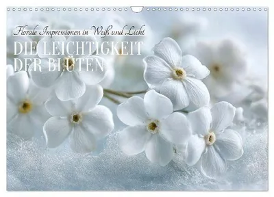 Produktbild von Die Leichtigkeit der Blüten (Wandkalender 2027 DIN A3 quer), CALVENDO Monatskalender