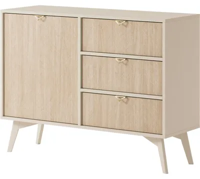 Productafbeelding van Komoda WALD 03, zandbeige / Scandinavisch design