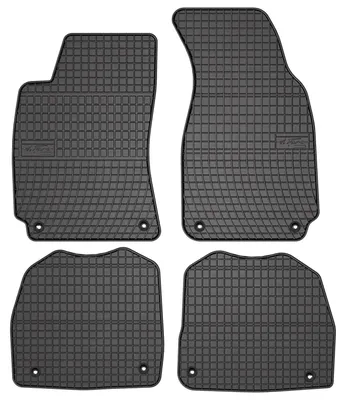 Produktbild von Gummi-Fußmatten für Skoda Superb I 2001-2008 (Limousine) – 4-tlg, Schwarz, passgenau – Wielganizator SolidPRO