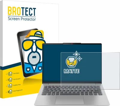 Produktbild von BROTECT Schutzfolie für Lenovo IdeaPad Slim 5 Gen 10 14" Displayschutz Displayschutzfolie Folie Matt Entspiegelungsfolie