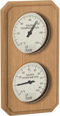 Produktbild von Sawo Thermo-Hygrometer 221-Thv - Zeder