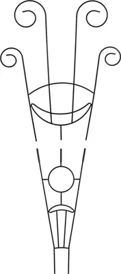 Produktbild von Rankgitter für Pflanzen im Freien, Kletterpflanzenstäbe aus Metall, Stützgitter für Zimmerpflanzen, Pflanzgefäß-Einsatzrahmen, Rankgitter für Topfpflanzen, Efeu, Rosen, Orchideen