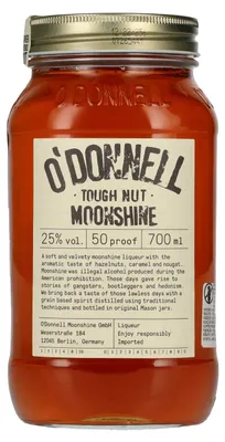 Produktbild von O'Donnell Moonshine TOUGH NUT Liqueur 25% Vol. 0,7l
