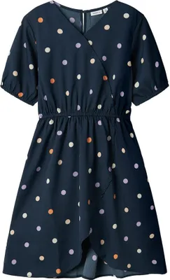 Produktbild von Name It Fida Kurzarm Midi-kleid Mehrfarbig 10 Years Mädchen Mehrfarbig 10 Years