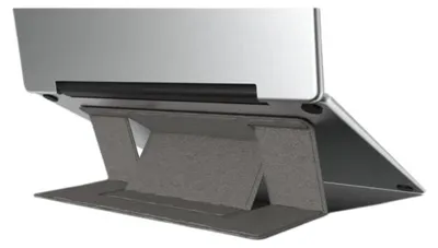 Productafbeelding van Zelfklevende Laptopstandaard Ultradun Grijs 24 Cm