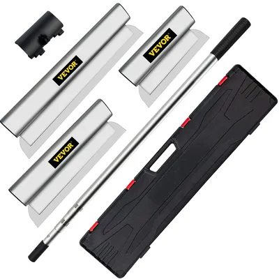 Produktbild von VEVOR Dekorspachtel Set 25 cm / 40 cm/ 60 cm Breitspachtel, 0,89-2 m Klingenläng