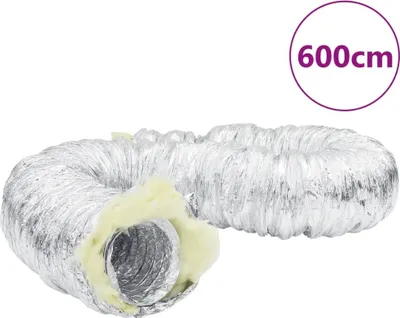 Obrázek produktu pro Nábytková ventilační hadice Tepelně izolovaný hliník 6 m Ø15 cm - Zahradní hadice 4008072