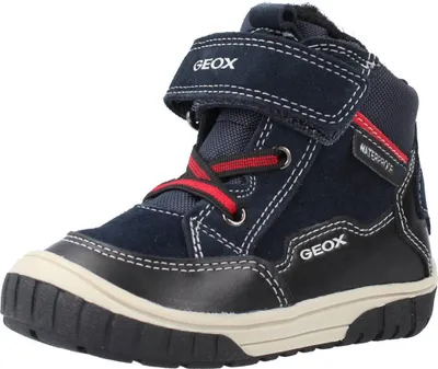 Produktbild von GEOX B OMAR Jungen Low-Top Sneaker in Blau mit wasserdichter Ausstattung