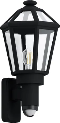 Produktbild von LED EGLO Lampe Leuchte Aussenleuchte Aussenlampe Schwarz Bewegungsmelder 97257