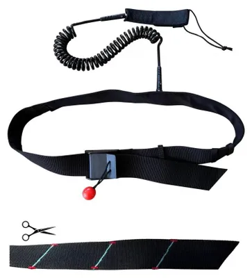 Produktbild von Spinera Waist Surfleash Blau 56-132 cm Blau 56-132 cm
