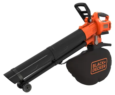 Produktbild von Black & Decker BCBLV36B, Handgehaltenes Gebläse, 270 km/h, 510 m³/h, Blasen/saugen, 45 l, Schwarz, Orange