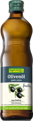 Produktbild von Rapunzel  Olivenöl fruchtig, nativ extra, 0,5 l