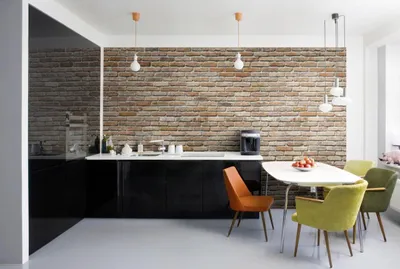 Immagine prodotto di Murale Komar "Brick", marrone, 368 x 254 cm