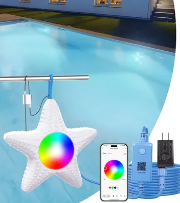 Produktbild von GedFong App-gesteuerte LED-Pool-Leuchte Weiß