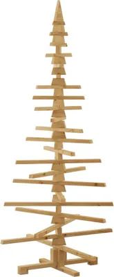 Produktbild von vidaXL Holz Weihnachtsbaum KOTKA Massives Kiefernholz
