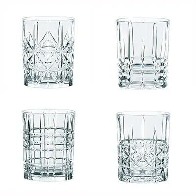 Produktbild von Nachtmann Vorteilsset 2 x  4 Glas/Stck Becher 7435/4tlg. Highland  95906 und Geschenk + Spende