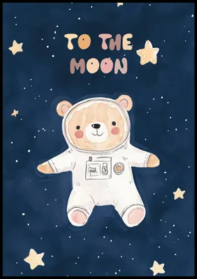 Immagine prodotto di Poster 70x100 cm Motivi per bambini, bambine e bambini - Kosmomiś