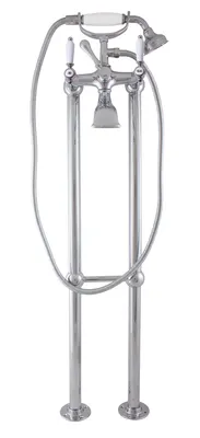 Zdjęcie produktu dla Slezák-RAV Bateria wannowa wolnostojąca MORAVA RETRO MK550/2 Kolor: złoty, Wymiar: 150 mm