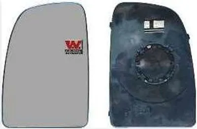 Produktbild von Van Wezel Außenspiegelglas rechts beheizbar für Citroen Fiat Peugeot