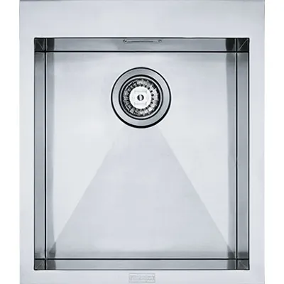 Obrázok produktu pre Franke PPX 210-44 TL, Zapustený drez, Obdĺžnikový, Nerezová oceľ, Nerezová oceľ, 1 misky/misiek, Obdĺžnikový