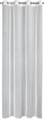 Obrázok produktu pre EUROFIRANY | Záclony, závesy do spálne - 140x250 cm - Biele bodkované - Záclony biele