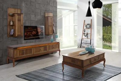 Immagine prodotto di Tavoli in legno per il soggiorno Tavolino in stile italiano Tavolino da caffè Tavolino in legno