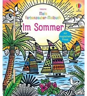 Image de Mon livre de coloriage magique : En été