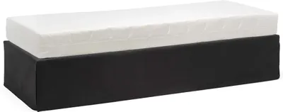 Produktbild von Funktionsbett Unterbau Bett Premium Twinbox – 90 x 200 cm / Luca schwarz / mit Matratze