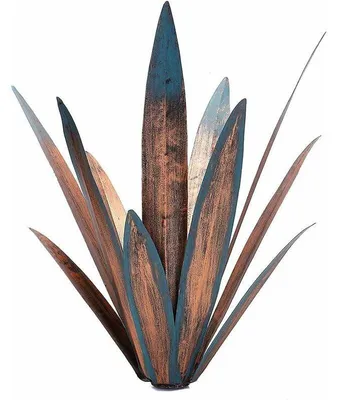 Produktbild von Tequila-Antikskulptur, DIY-Metall-Agavenpflanze, Heimdeko, handbemalt, Garten