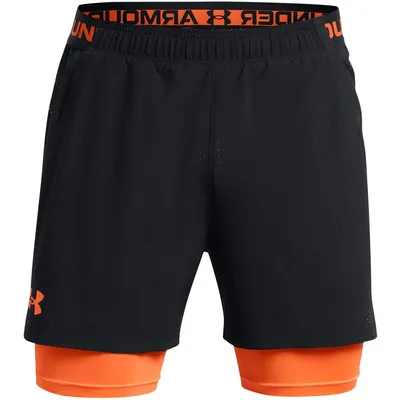 Produktbild von Under Armour Herren Vanish Woven 2-in1 Vent Shorts - 1376783, Farbe:Black Combo, Textil:L