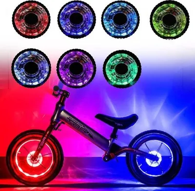 Produktbild von Kinderen und Erwachsene – LED-Fahrradlicht – Wiellicht – Sicherheit – Accessoires – Fahrradlicht für Kinder und Erwachsene