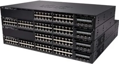 Produktbild von Cisco WS-C3650-24PDM-L, Managed, L2, Gigabit Ethernet (10/100/1000), Power over Ethernet (PoE), Rack-Einbau, Wandmontage