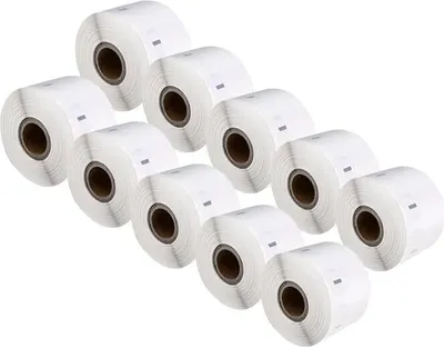 Immagine prodotto di 11354 S0722540 (57 mm x 32 mm) Etichette compatibili per DYMO LabelWriter 1000 pezzi/rotolo (10)Rotoli da 10000 etichette