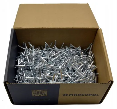 Produktbild von Marcopol Blindnieten 5 x 25 mm Senkkopf 250 Stück Alu/Stahl